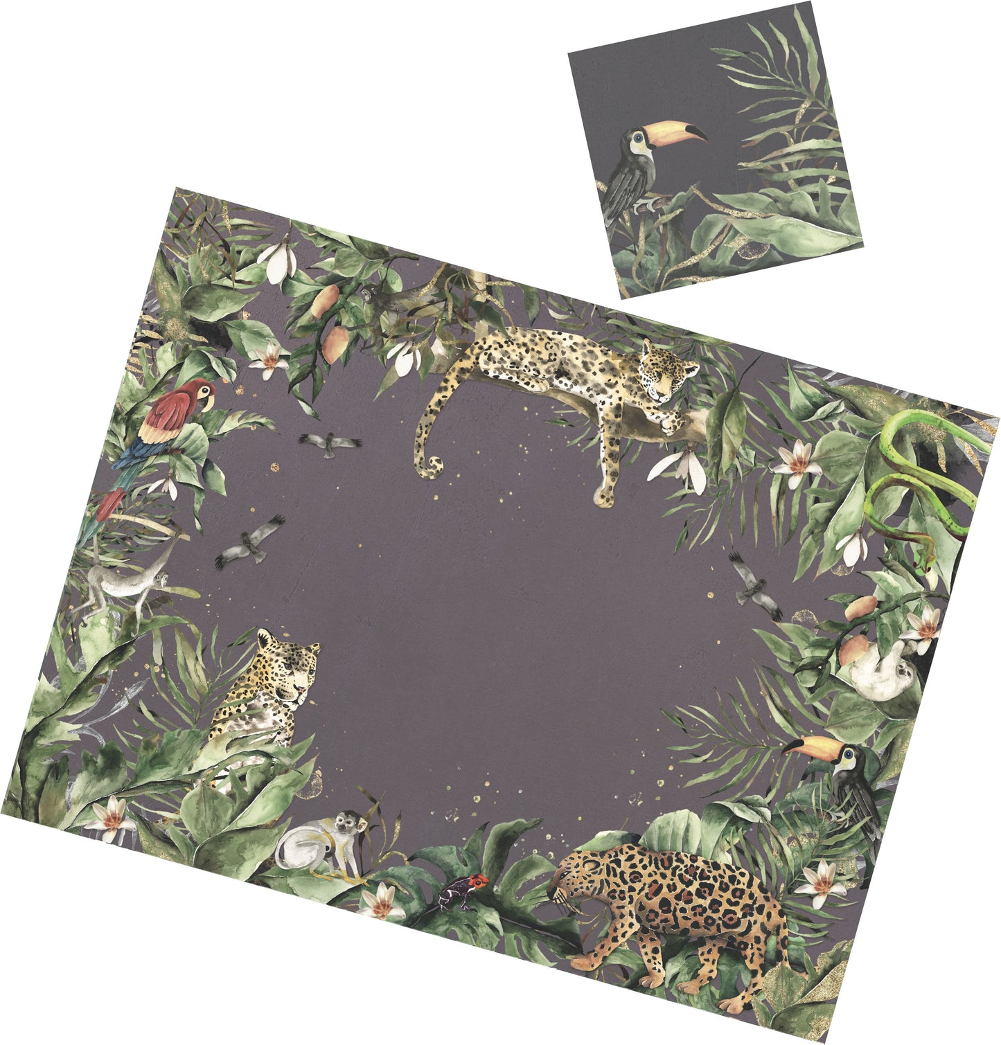 JUNGLE LIFE PAPER PLACEMAT