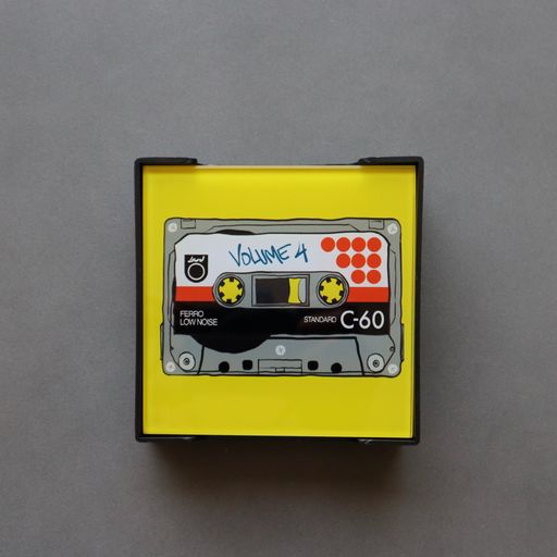 Printed Glass Coaster Set of 6