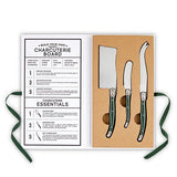 Holiday Green Charcuterie Knives - Book Box