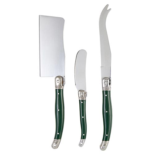 Holiday Green Charcuterie Knives - Book Box