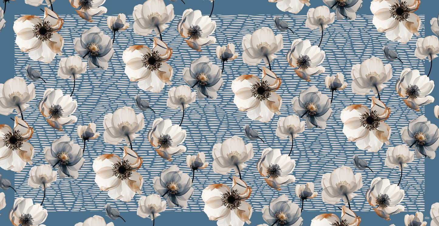 Nude Bloom Easy-Care Tablecloth