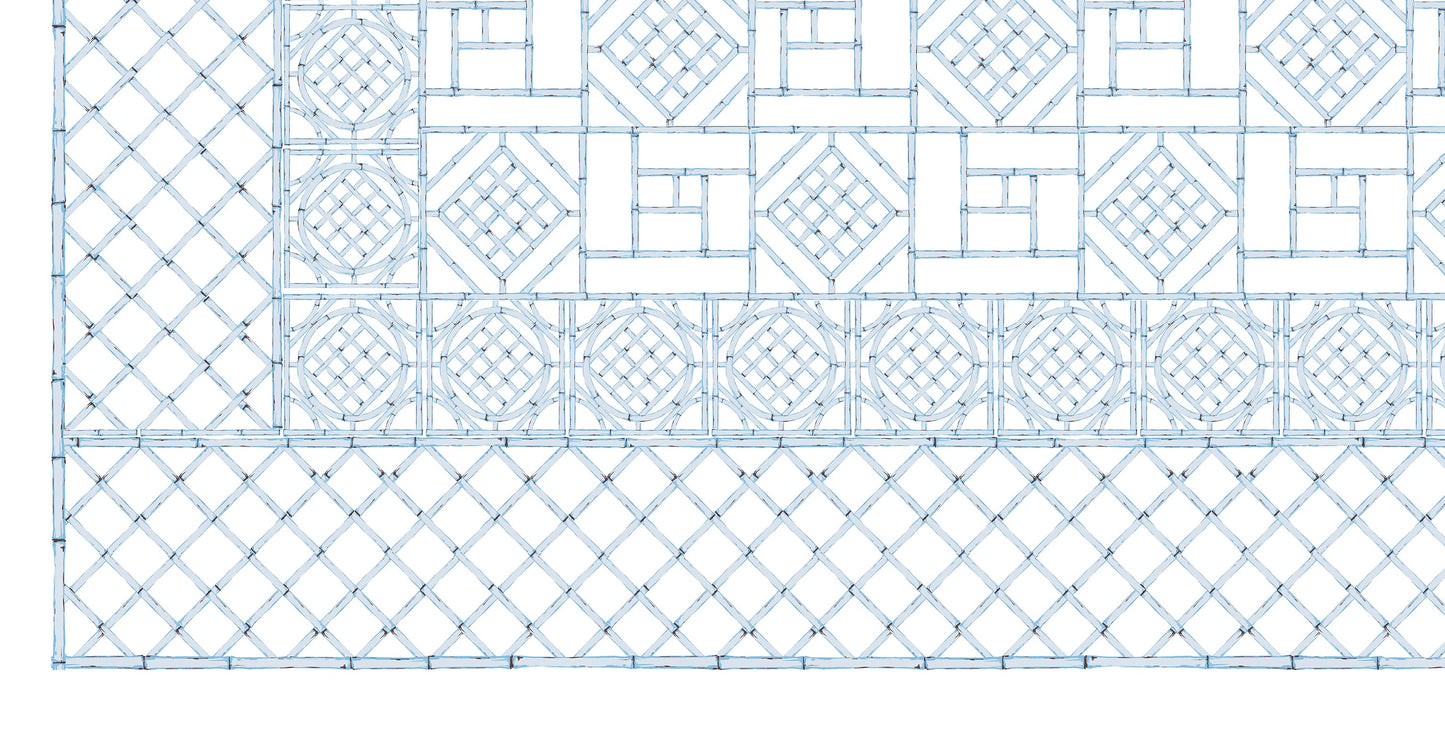 Lattice Easy-Care Tablecloth