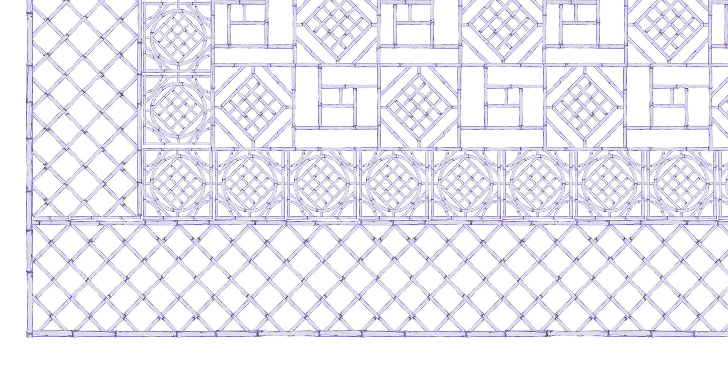Lattice Easy-Care Tablecloth