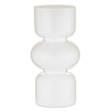 Glass Bubble Small White - Vase