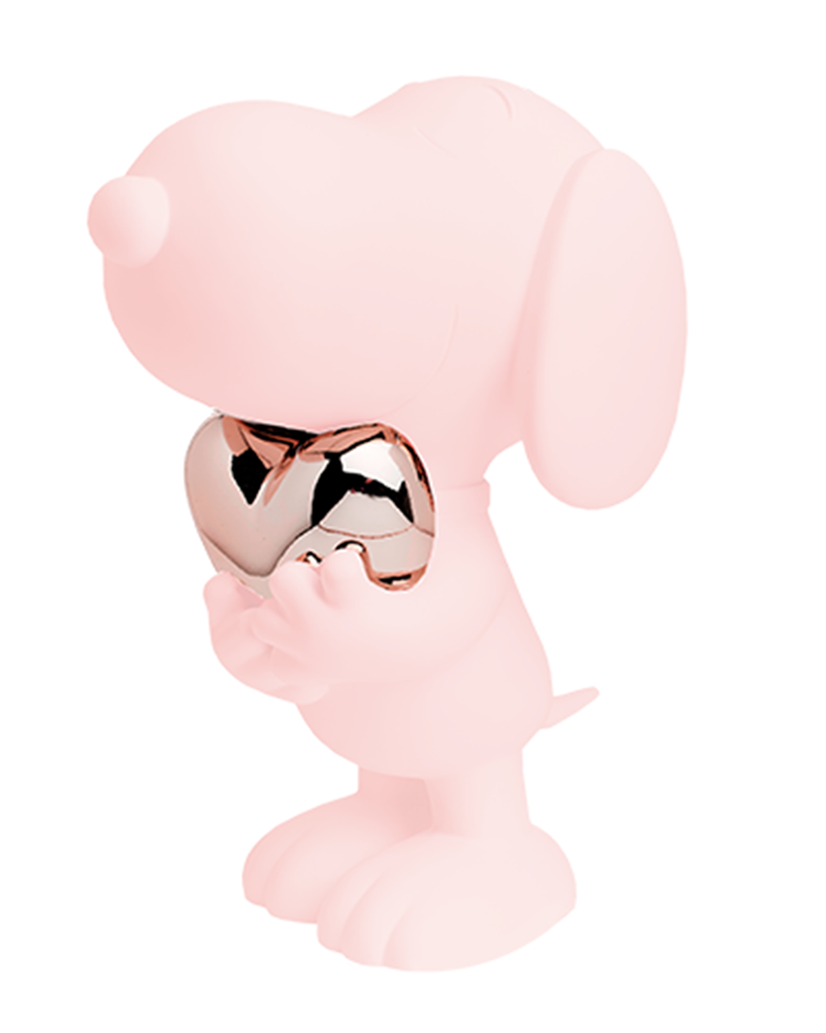 Snoopy Heart Pink & Rose Gold