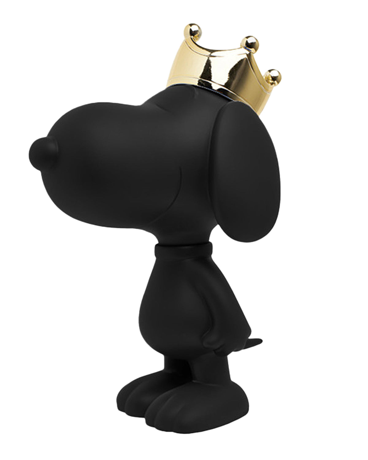 Snoopy Crown Black & Gold