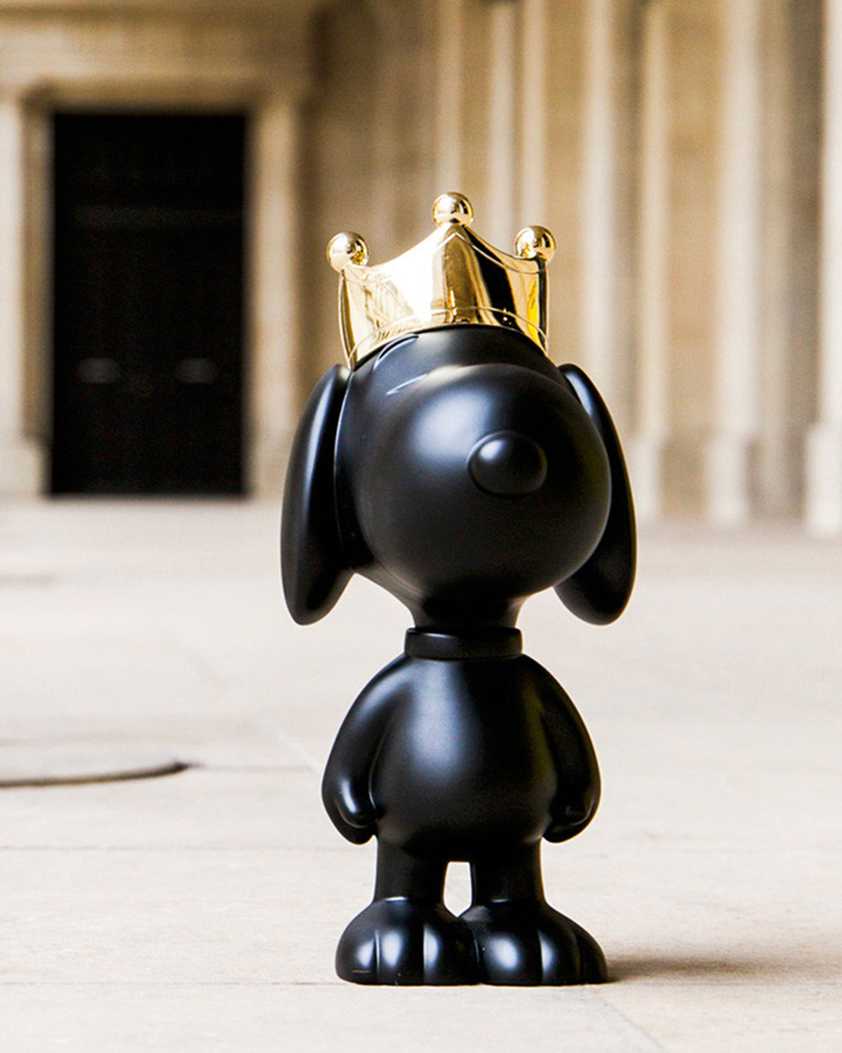 Snoopy Crown Black & Gold