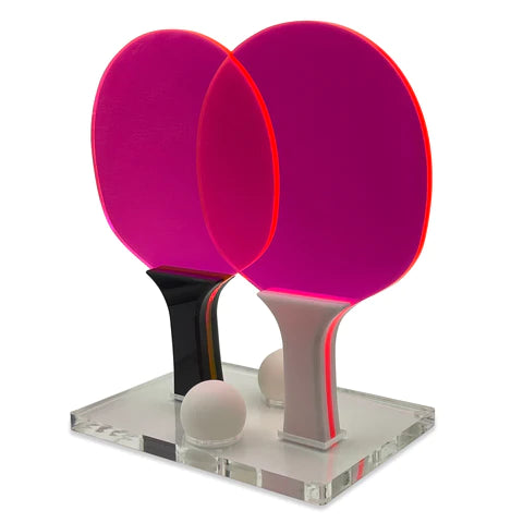 Acrylic Ping-Pong Set