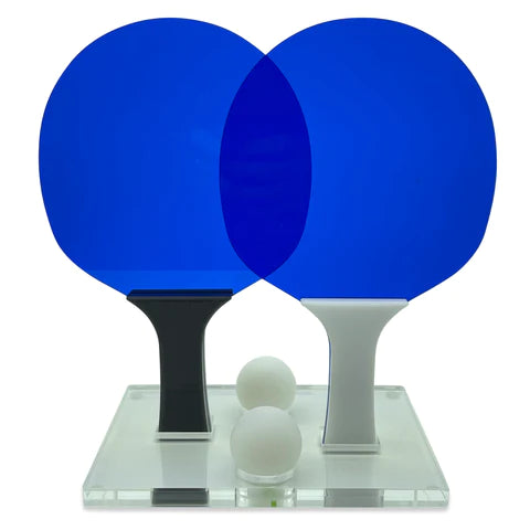 Acrylic Ping-Pong Set