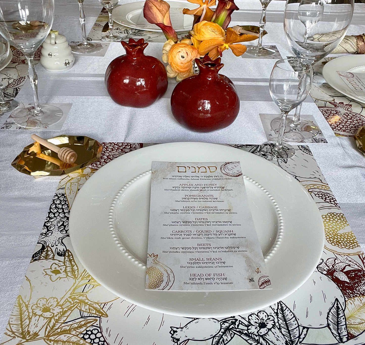 APPLES AND POMS PLACEMAT