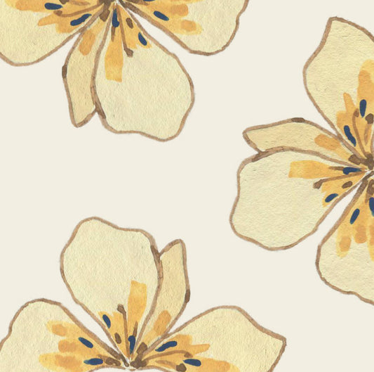 Paper Mache Flowers - 24 Paper Placemats