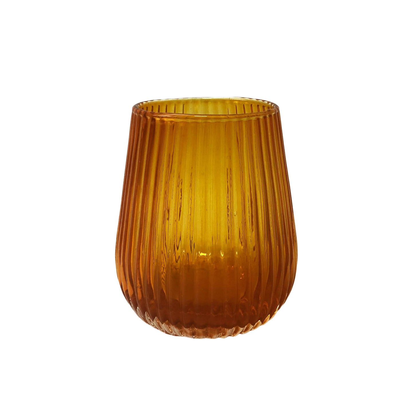 LINE COLORED GLASS RED - Set of 6