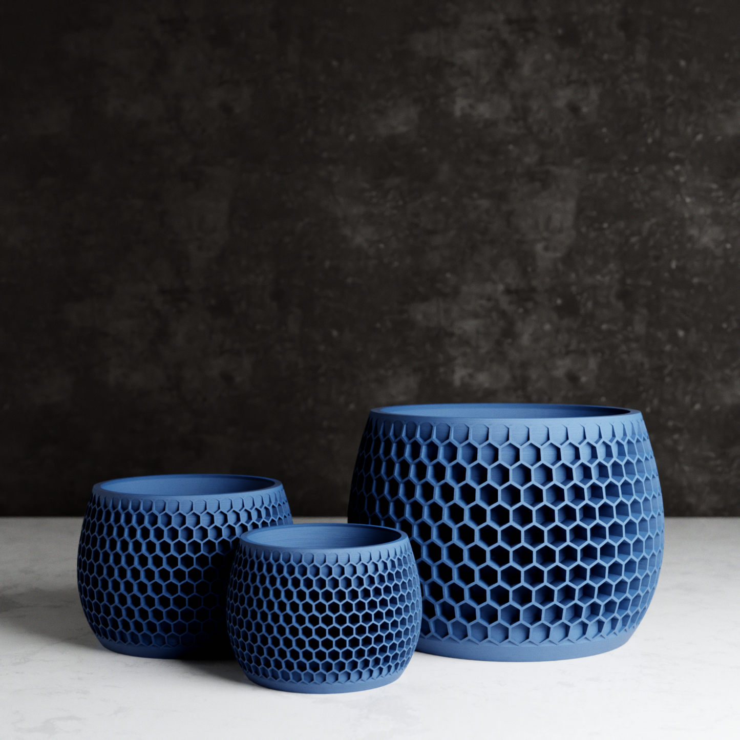 Modern Geometric Planter | Honeycomb Collection