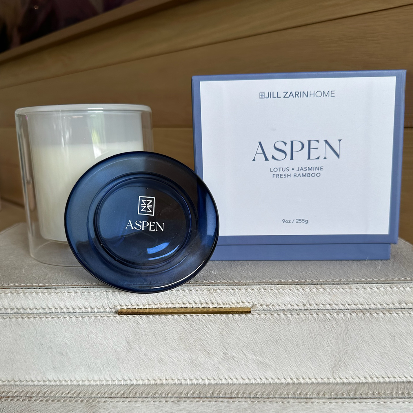 Aspen Glass Vessel - Scented Candle