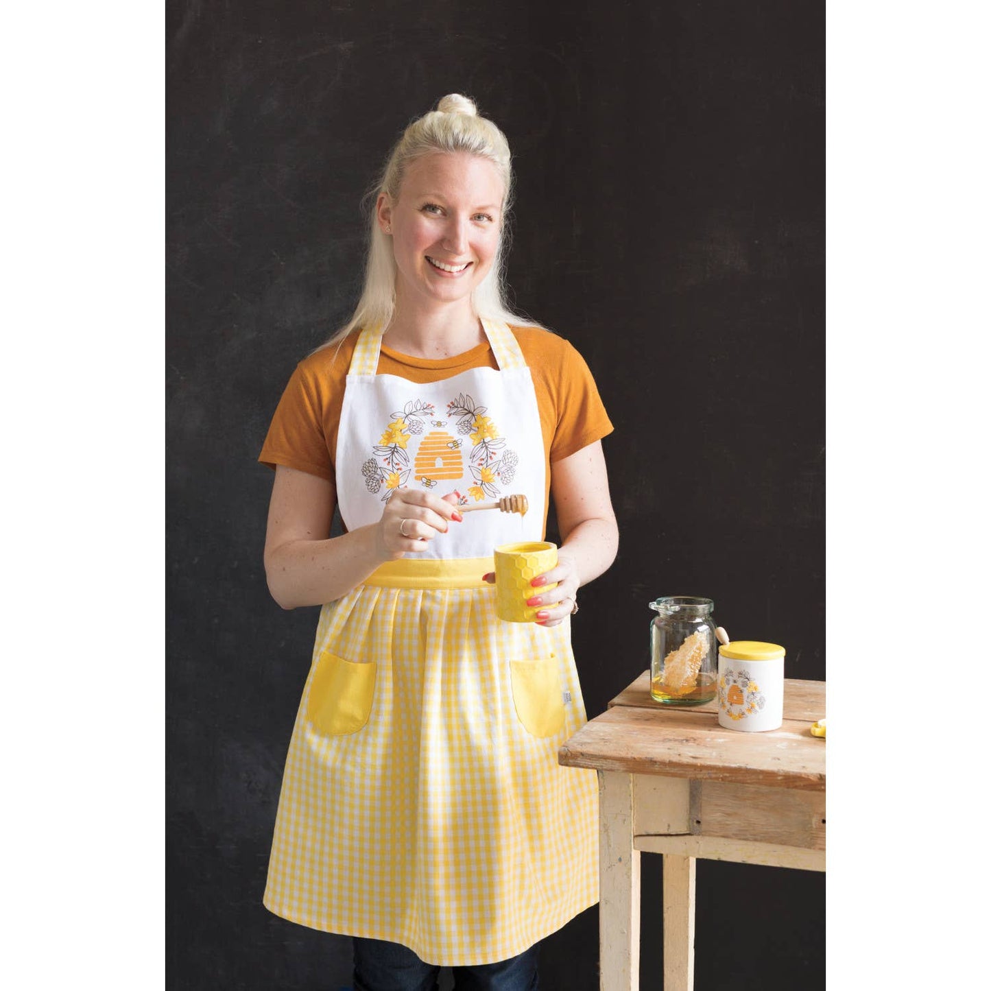 Honeycomb Honey Pot