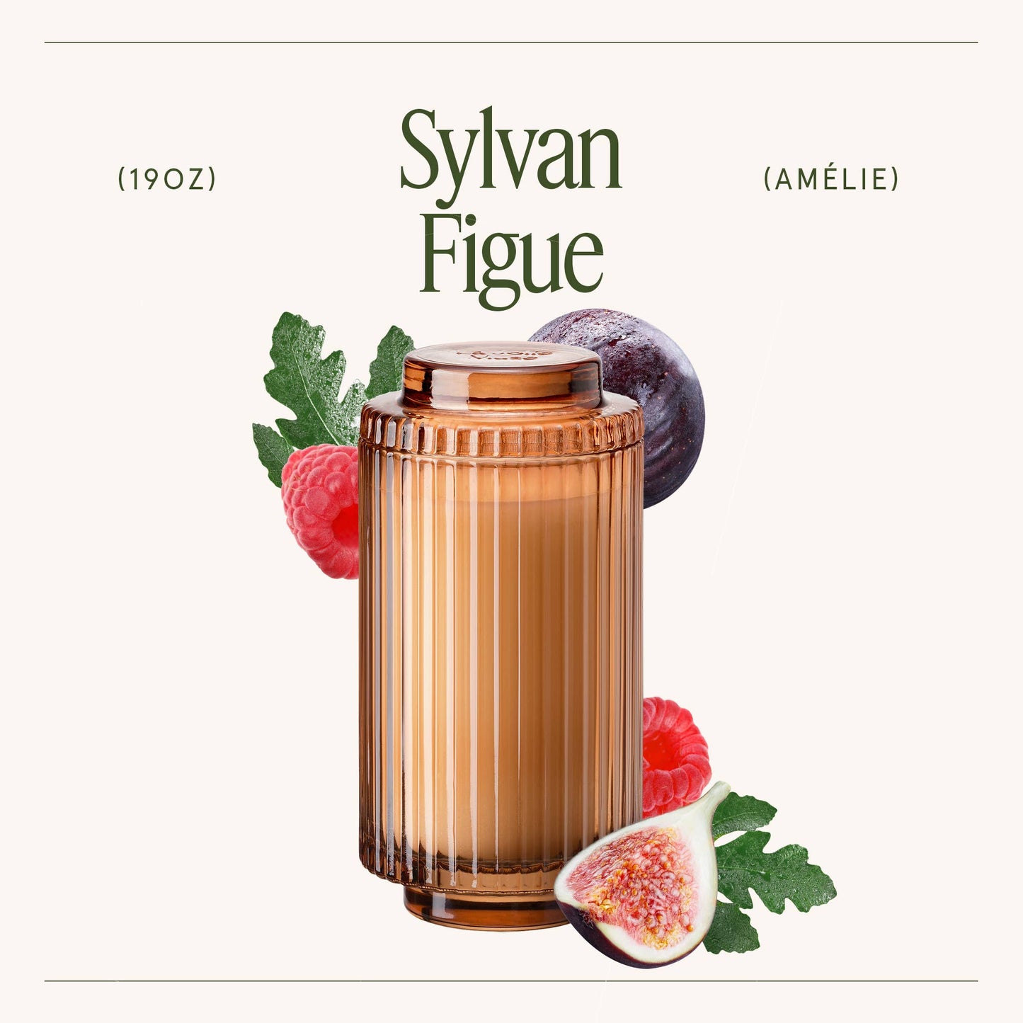 Scented Candle - Sylvan Figue - 19oz | La Jolie Muse
