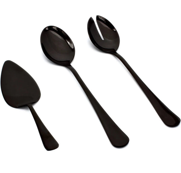 3 Piece Serving  Stainless Steel Set