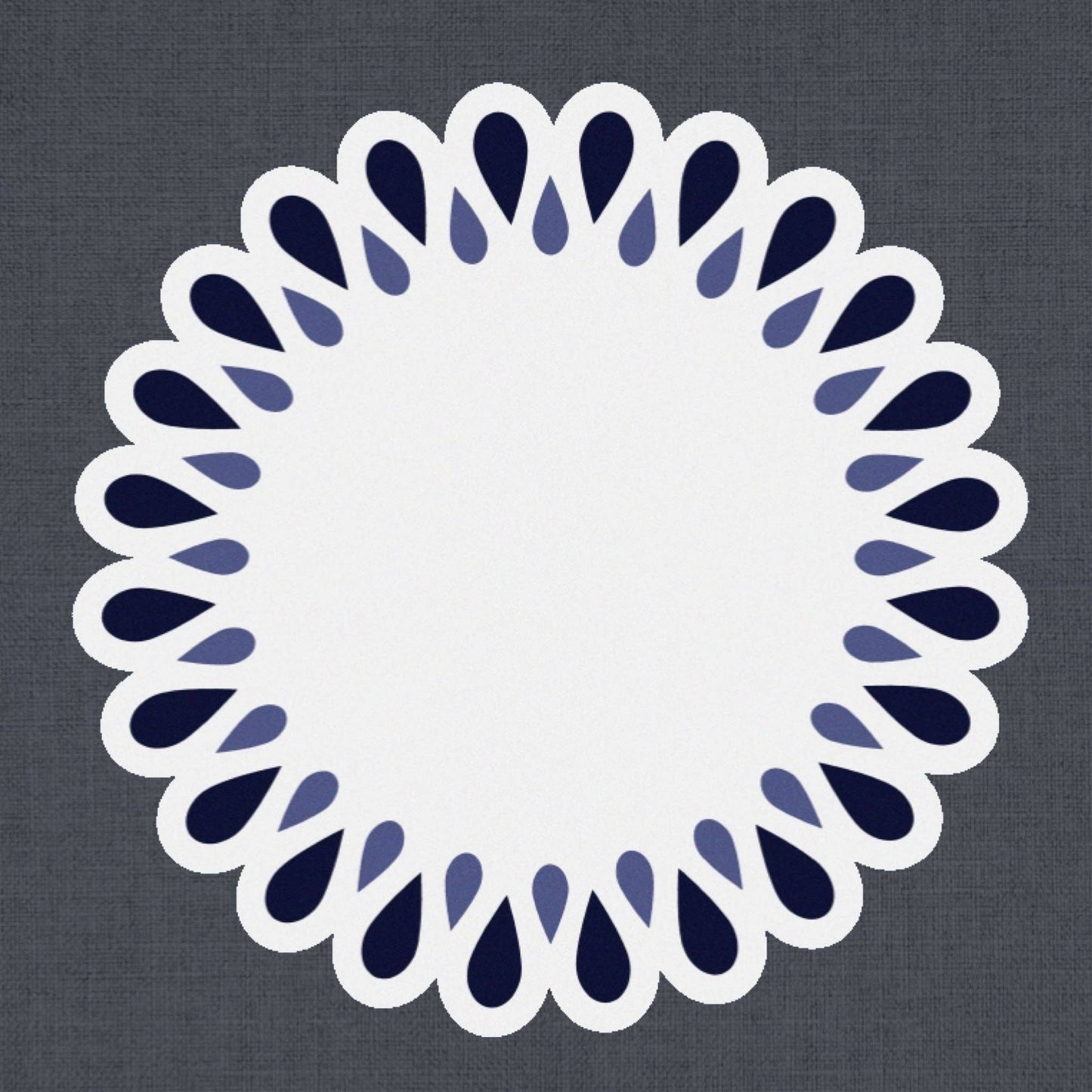 Versailles Charger - 12 Die Cut Paper Placemats