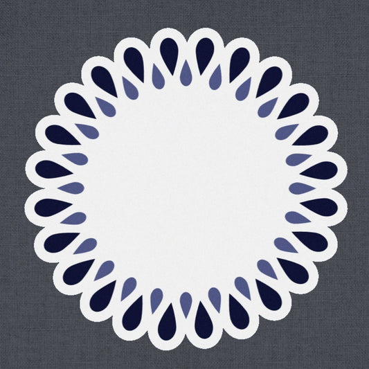 Versailles Charger - 12 Die Cut Paper Placemats