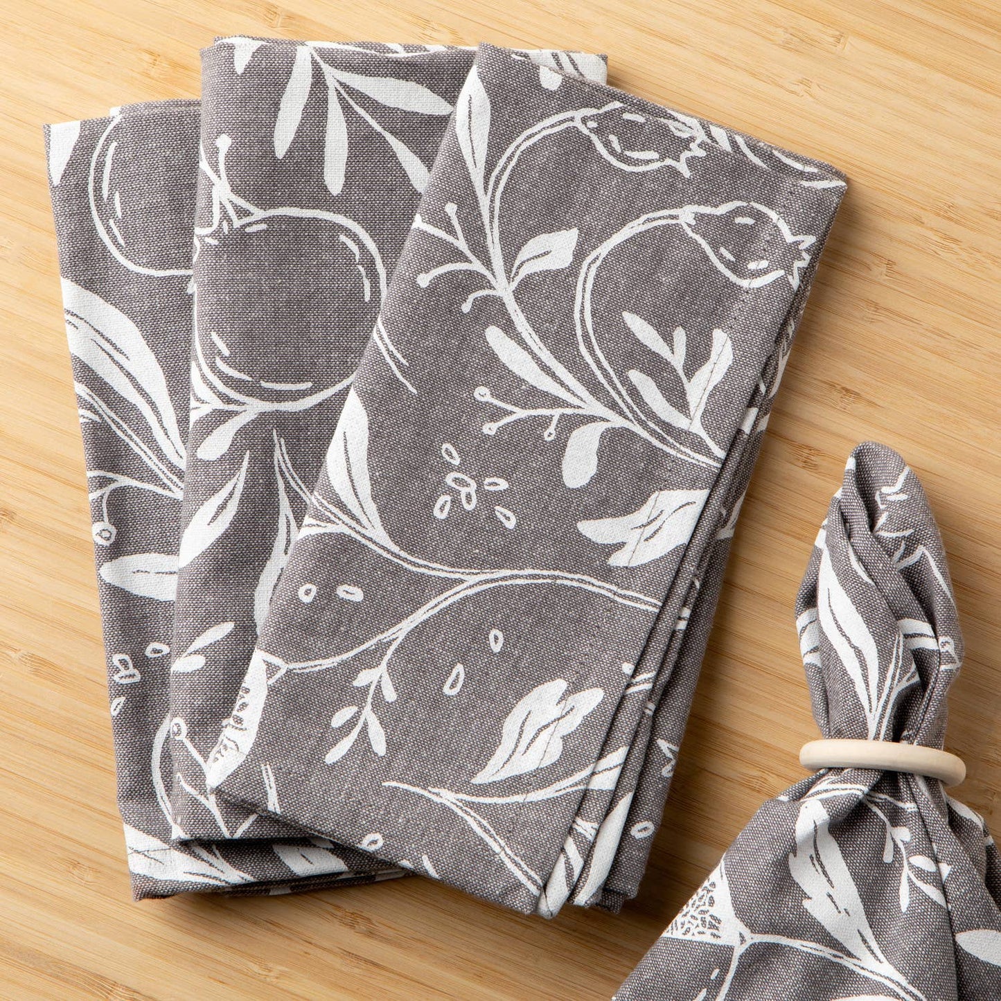 Now Designs Pomegranates Napkins Set of 4