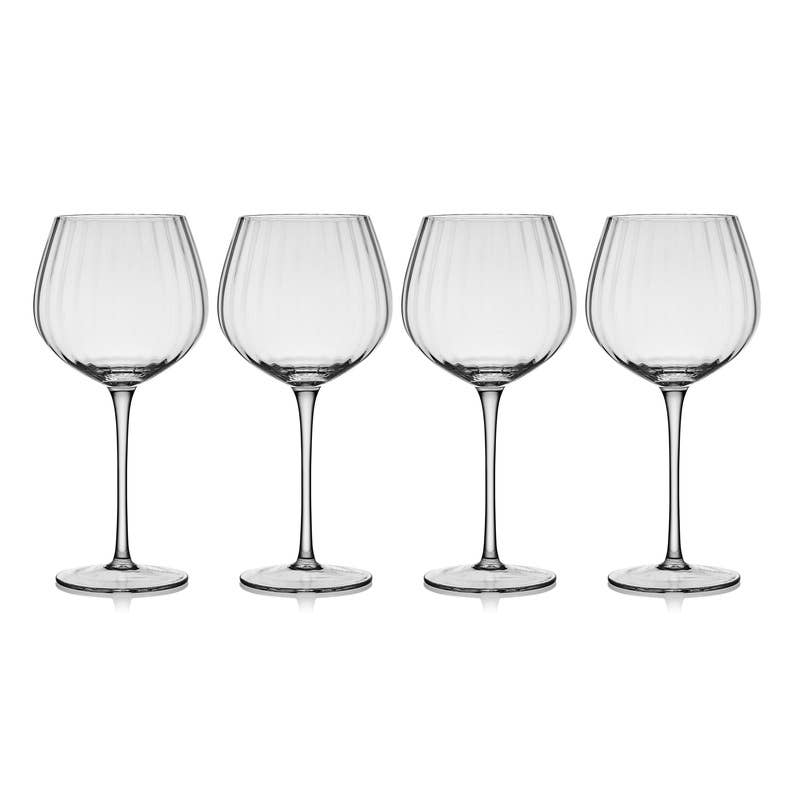 Optic 19 oz Red Wine Glasses, Set of 4
