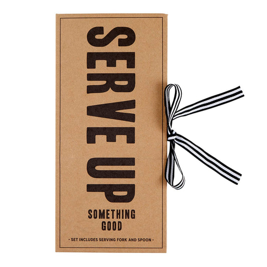 Serve Up Book Box - Set of Salad Servers