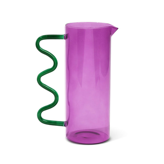 44oz Squiggle Purple Pitcher