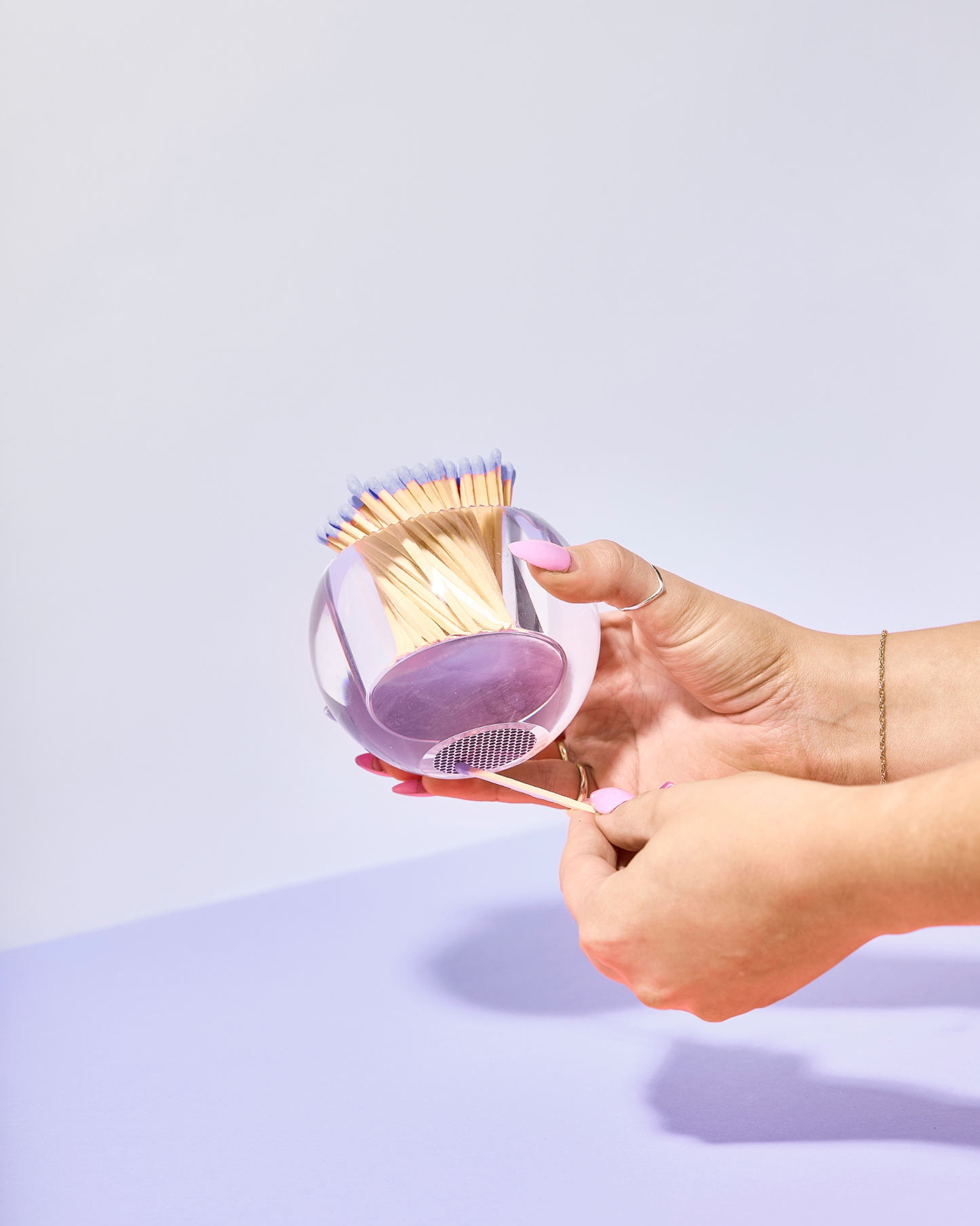 Match Striker - Lavender Matches