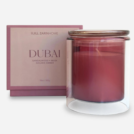 Dubai Glass Vessel - Scented Candle
