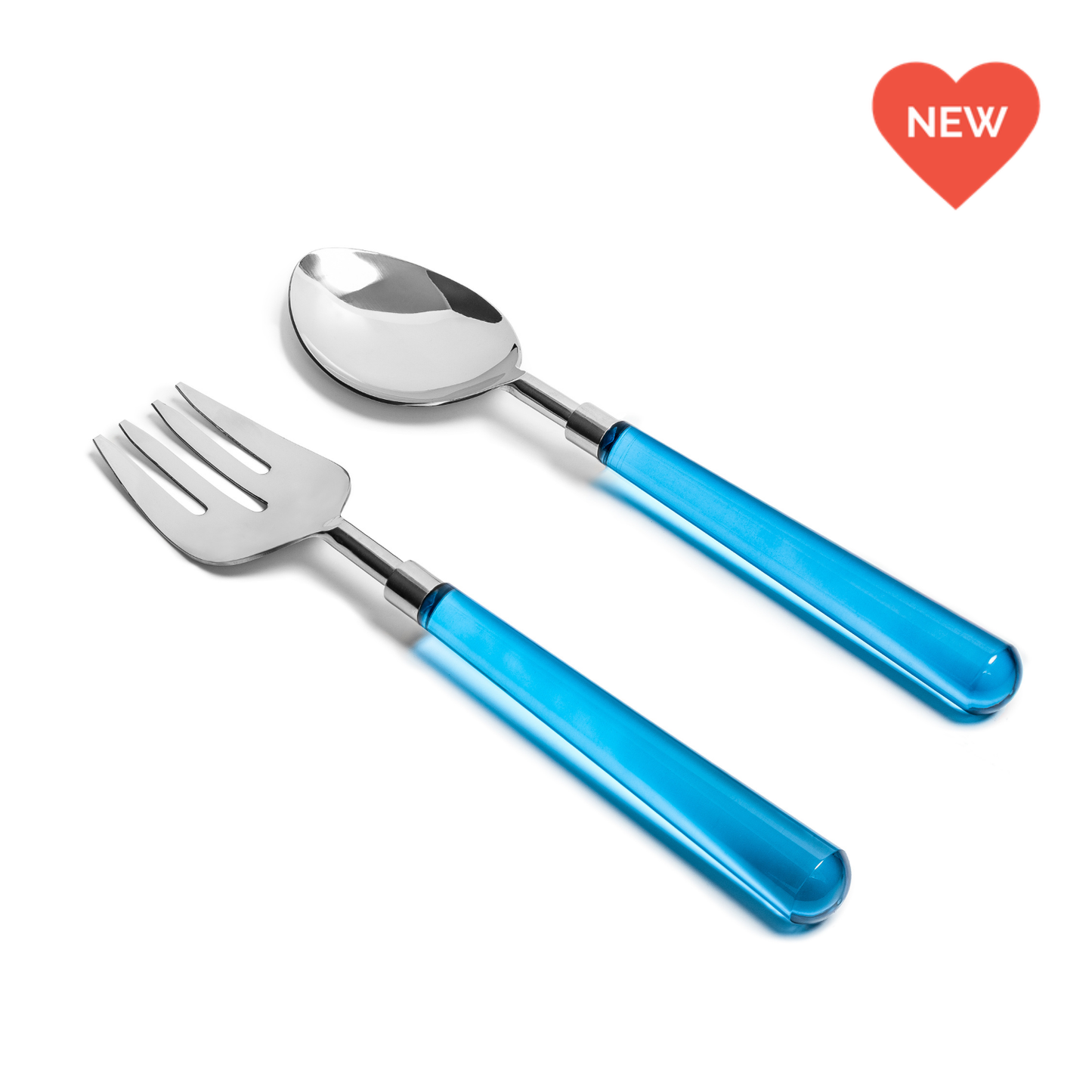 Acrylic Servers - Bright Blue