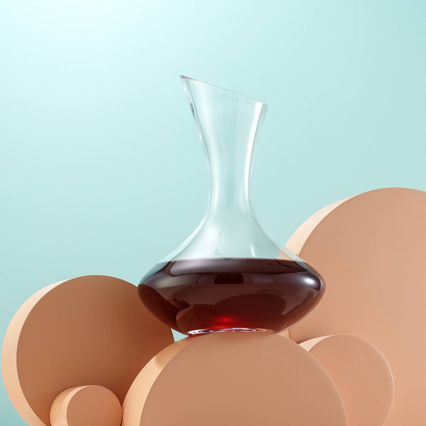 Lancia Crystal Wine Decanter, 40 Oz