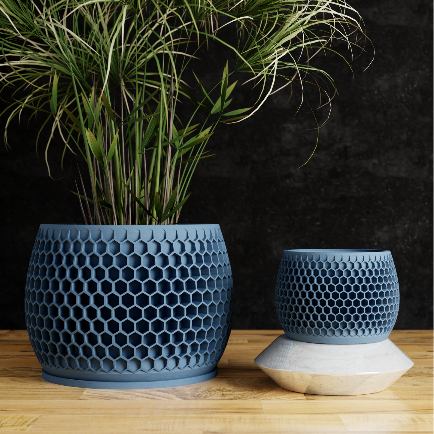 Modern Geometric Planter | Honeycomb Collection