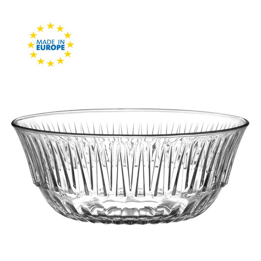 Crystal Glass Serving Bowls - Set of 6