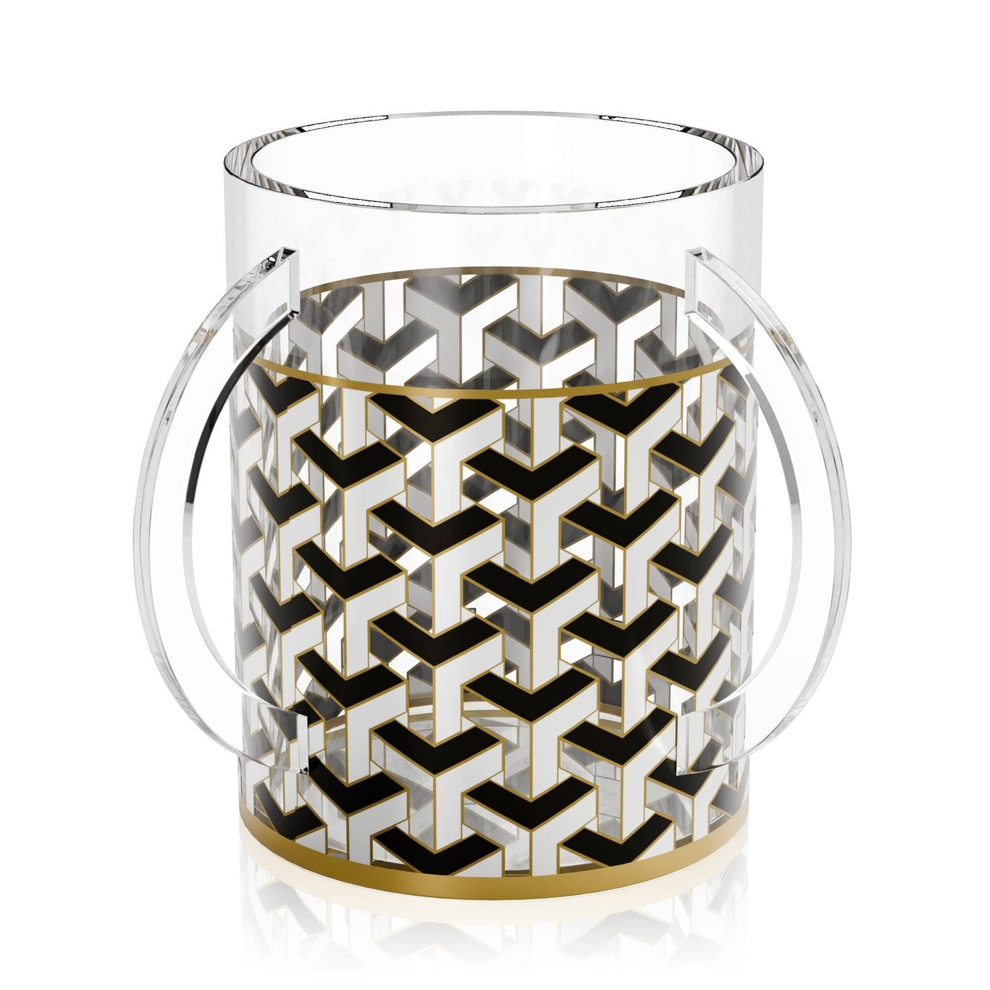 Geo Washing Cup + Matching Towel