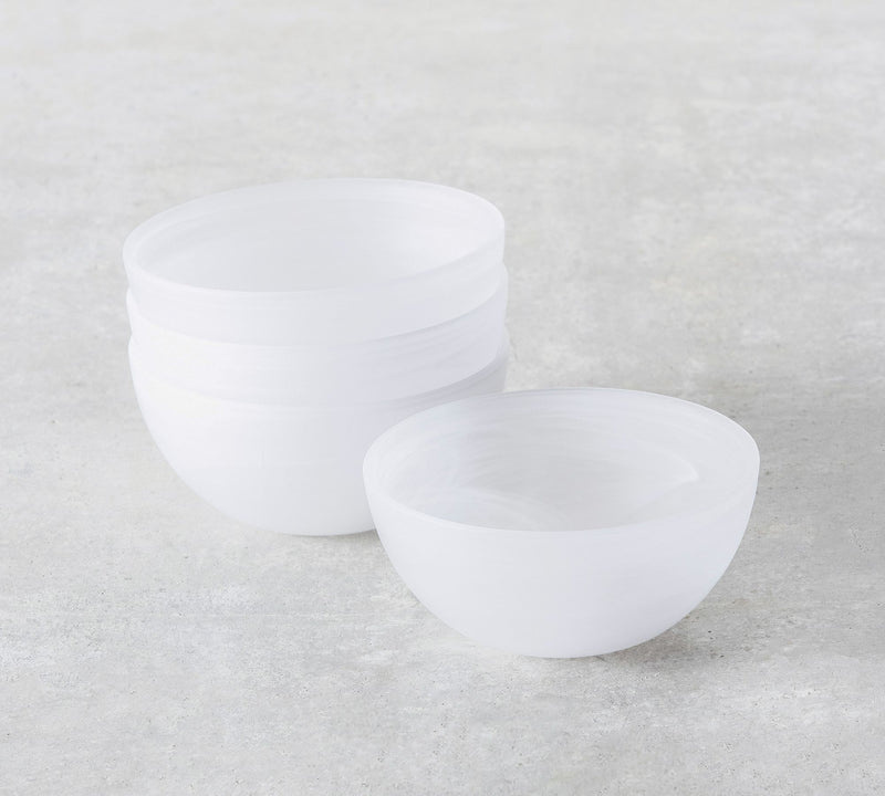 Glass Cereal Bowls - Set of 4