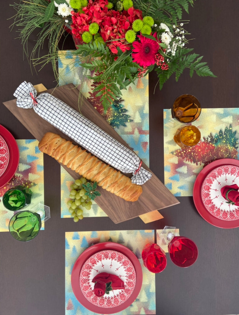 CHRISTMAS TREE PAPER PLACEMAT