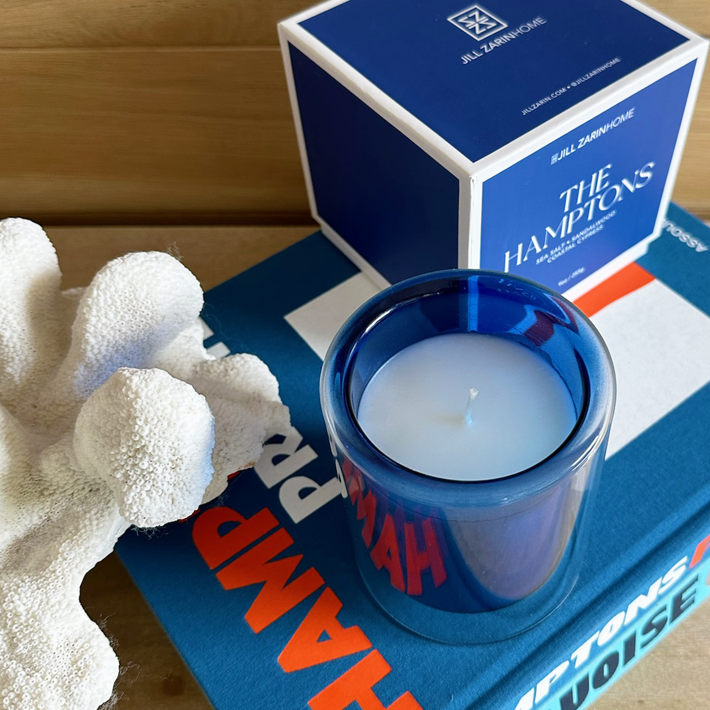 The Hamptons Glass Vessel - Scented Candle