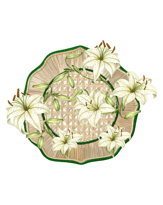 Lilly Spill-Proof Placemats (set of 6)