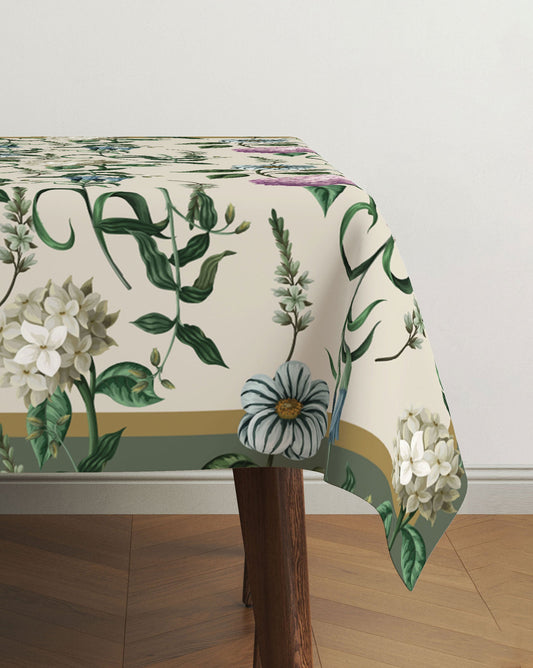 Hortensia Easy-Care Tablecloth