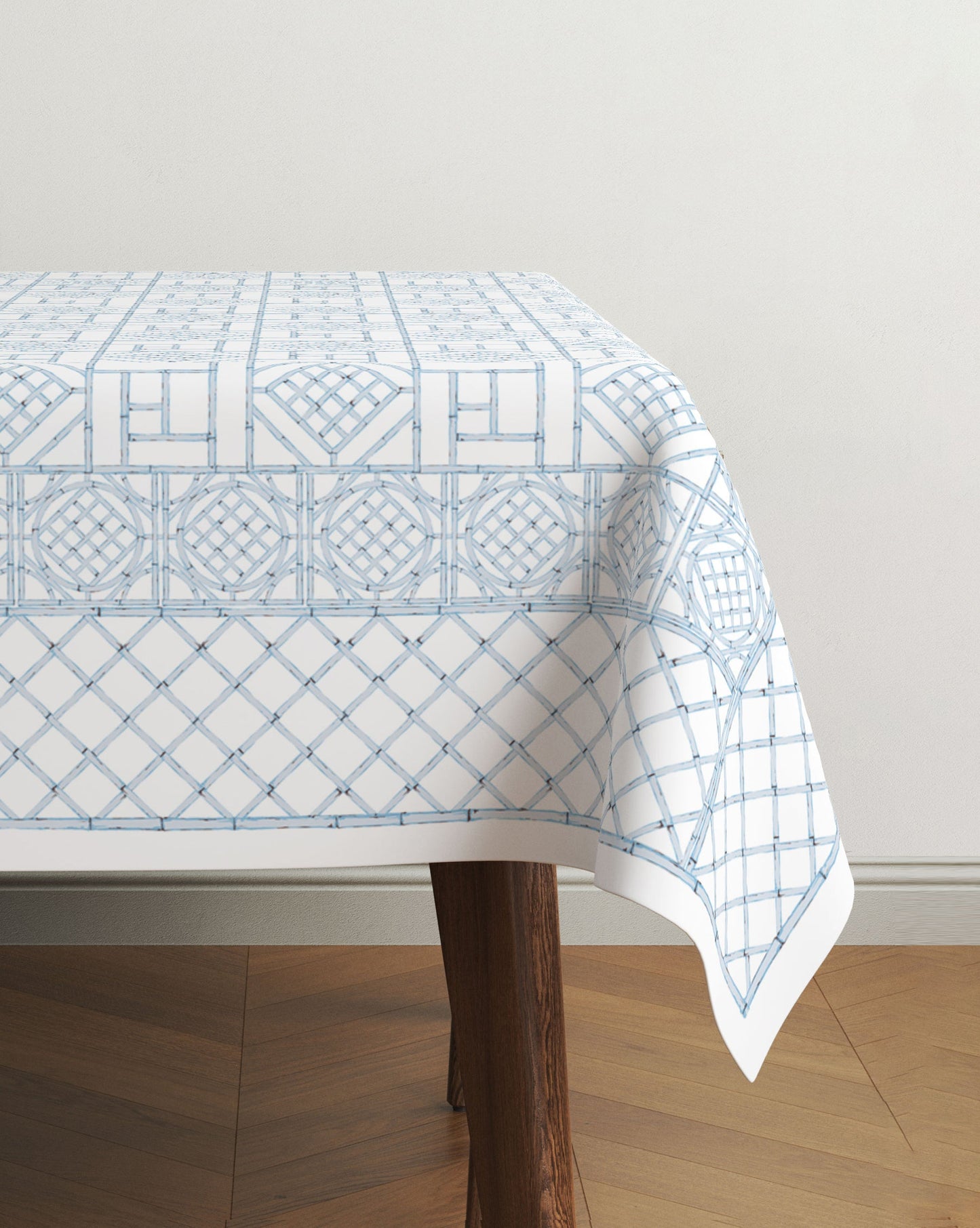 Lattice Easy-Care Tablecloth