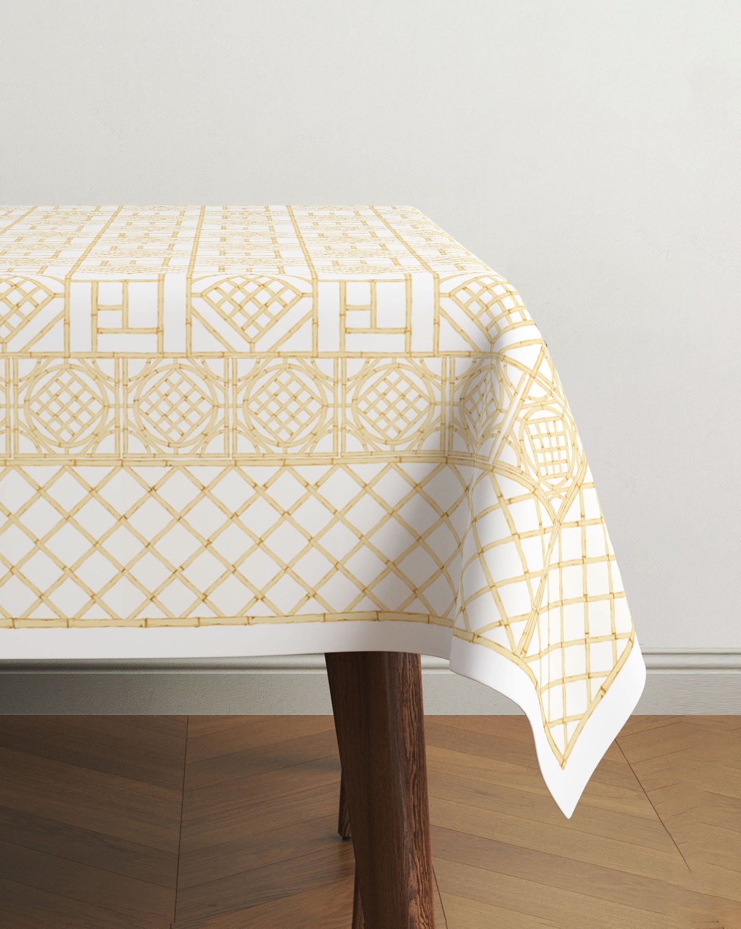 Lattice Easy-Care Tablecloth