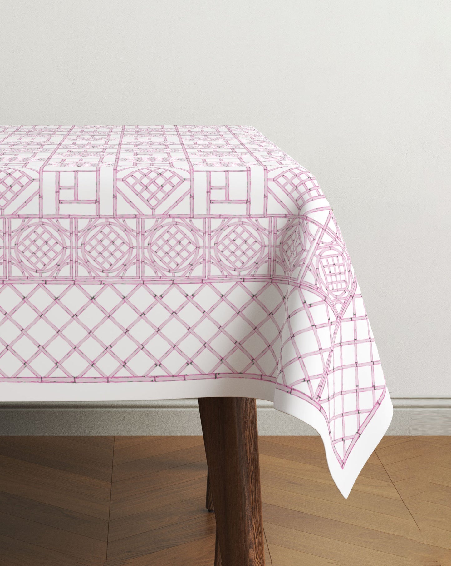 Lattice Easy-Care Tablecloth
