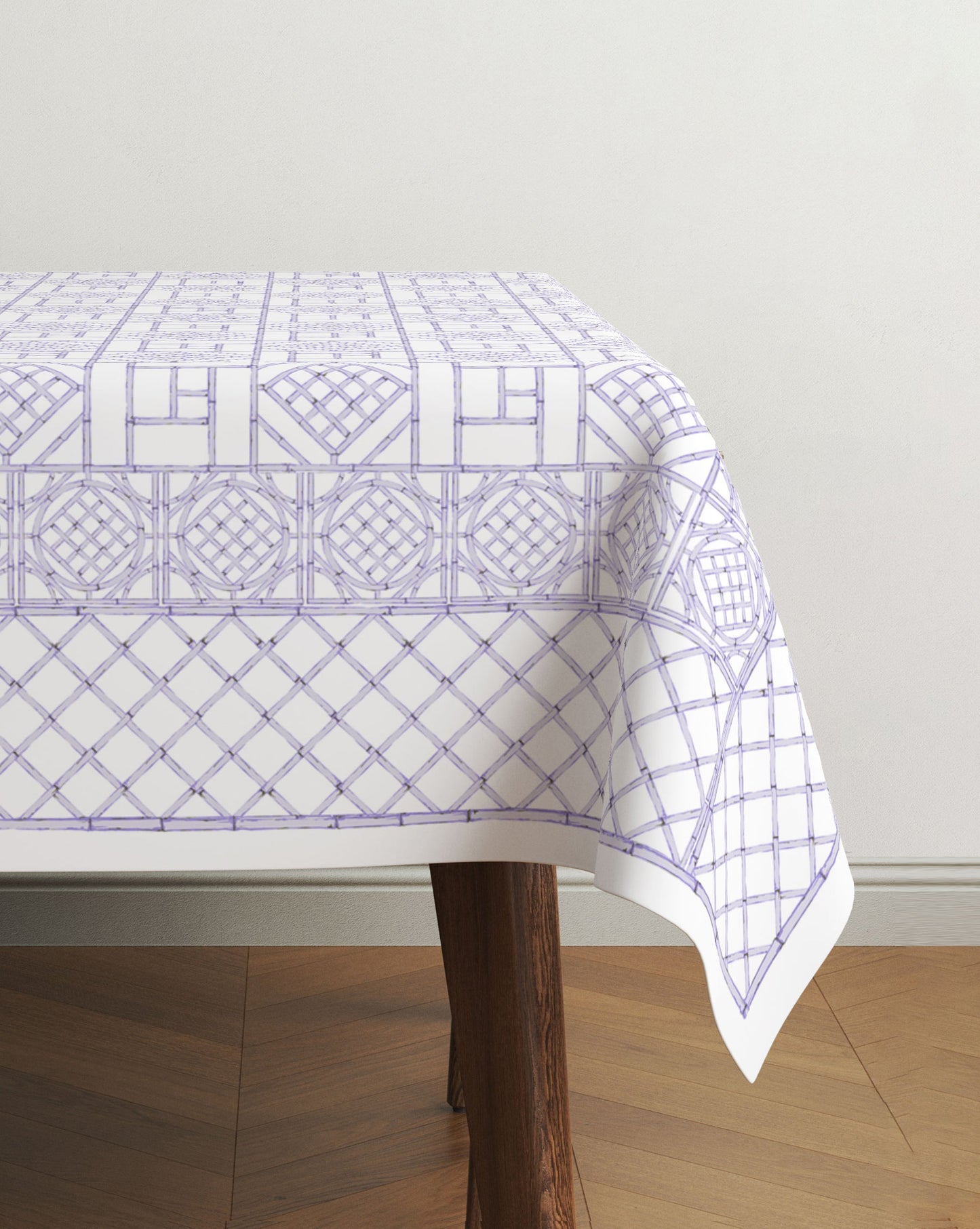 Lattice Easy-Care Tablecloth