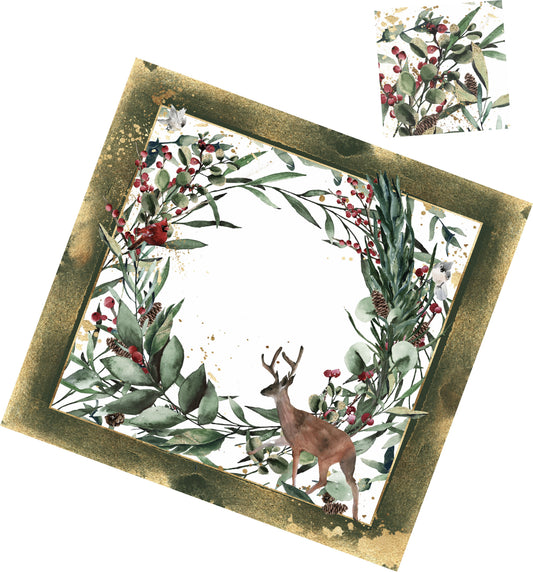 CHRISTMAS WRENCH PAPER PLACEMAT