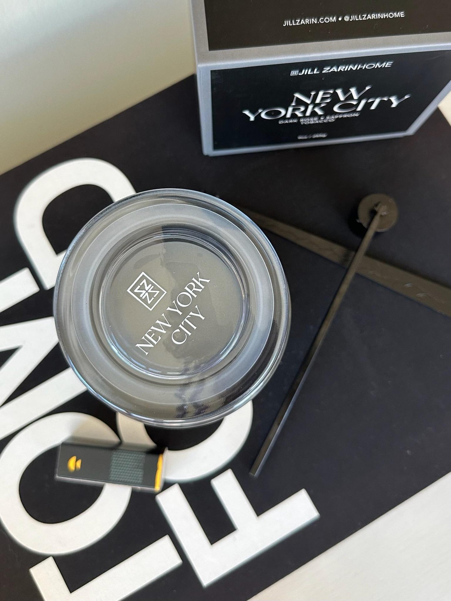 New York City Glass Vessel - Scented Candle