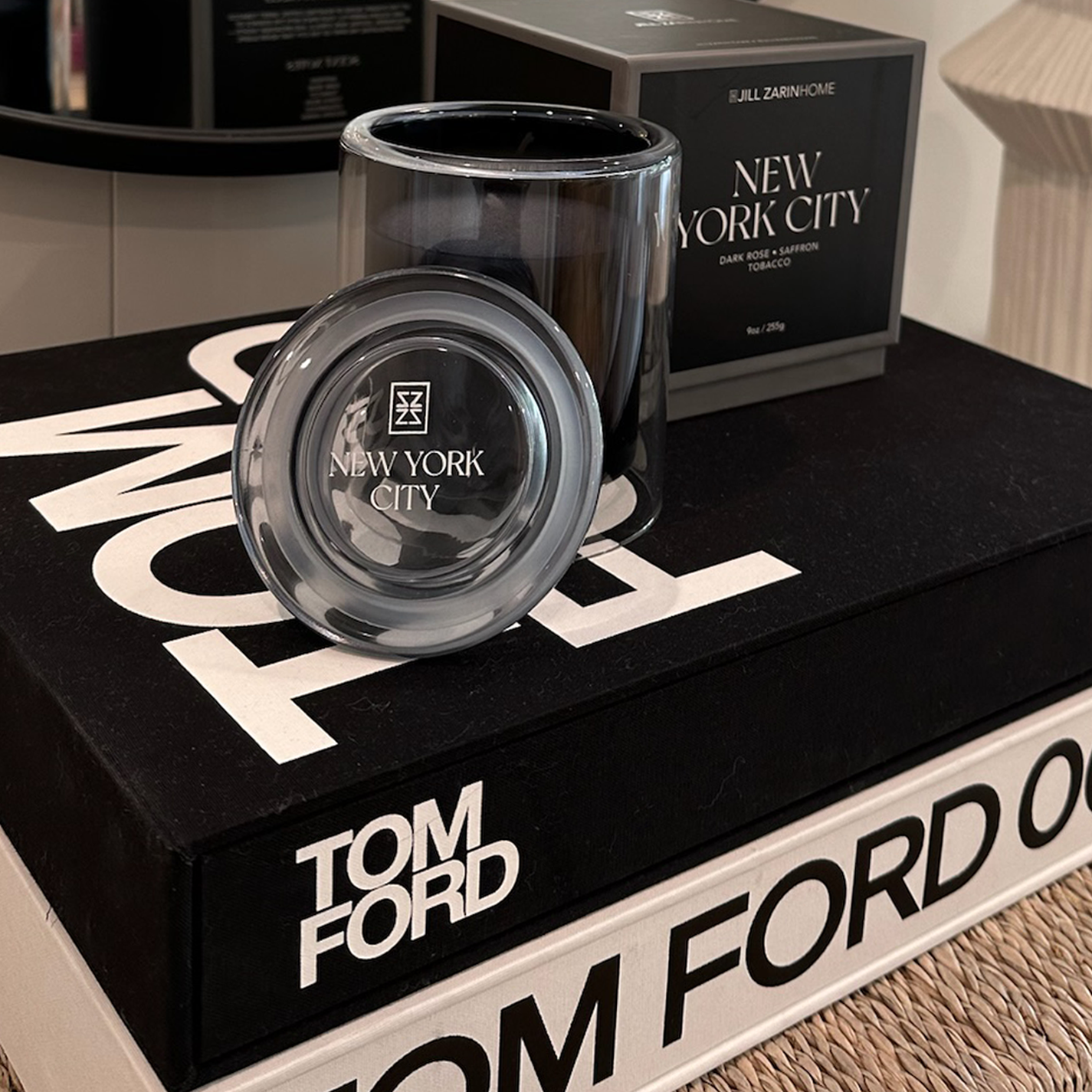 New York City Glass Vessel - Scented Candle