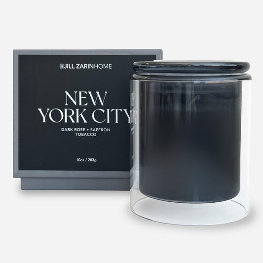 New York City Glass Vessel - Scented Candle