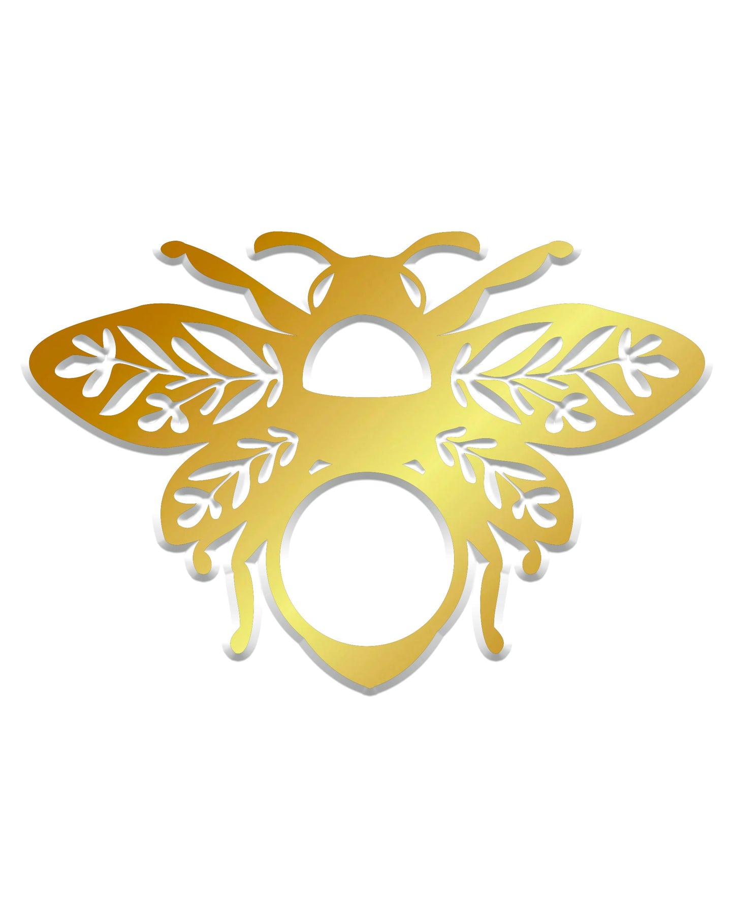 Bee Acrylic Napkin Rings (set of 6)