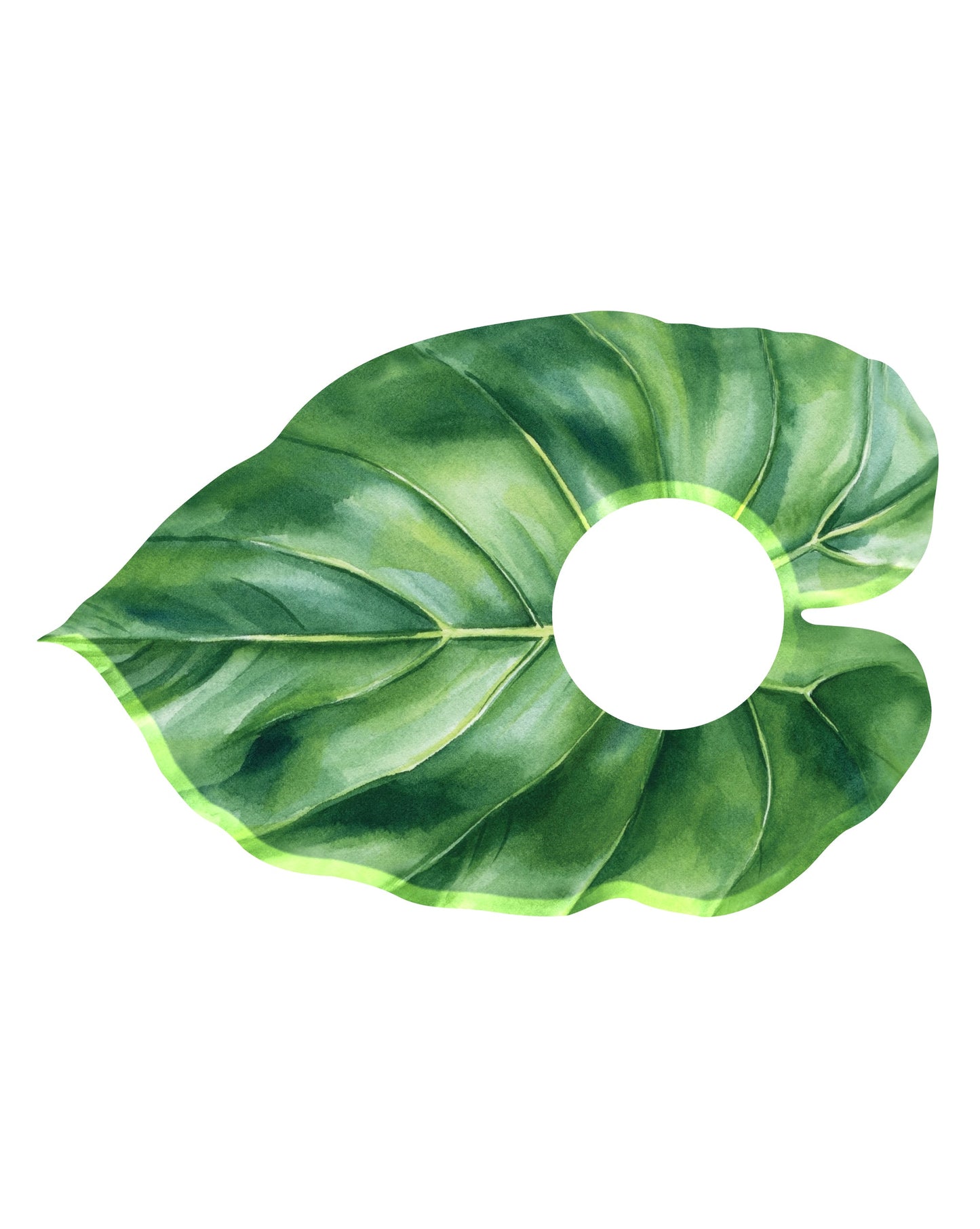 Leaf Acrylic Napkin Rings (set of 6)