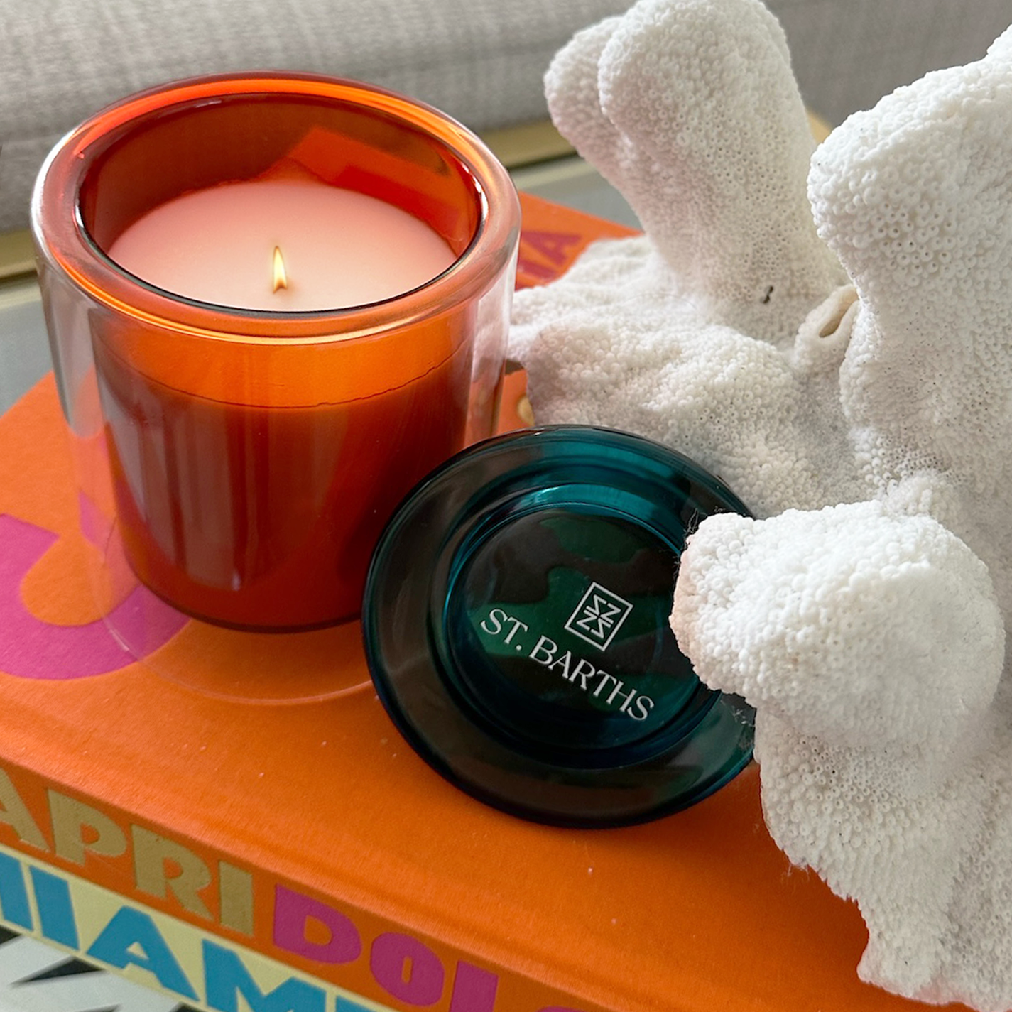 Saint Barths Glass Vessel - Scented Candle